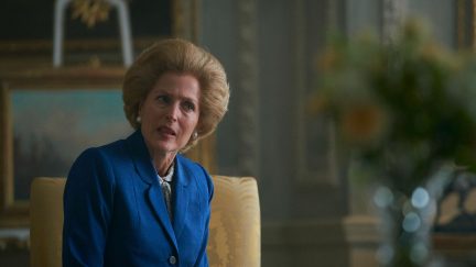 Gillian Anderson as Maragret Thatcher