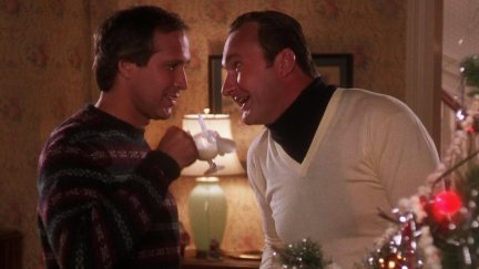 Randy Quaid and Chevy Chase in Christmas Vacation