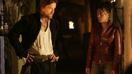 William Shakespeare and Martha Jones in Doctor Who