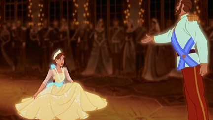 Meg Ryan and Rick Jones in Anastasia (1997)