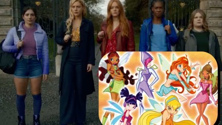 Netflix image of Winx club series and the animated show