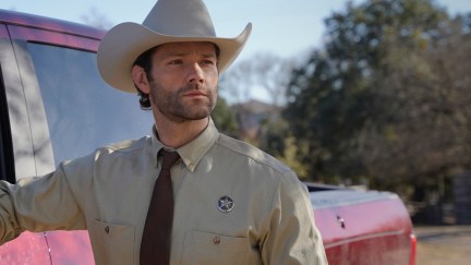 Walker -- “Pilot” -- Image Number: WLK101g_0178r2 -- Pictured: Jared Padalecki as Cordell Walker -- Photo: Rebecca Brenneman/The CW -- © 2021 The CW Network, LLC. All Rights Reserved.