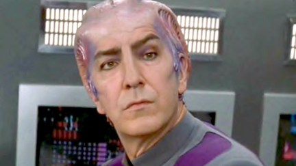 Alan Rickman as Alexander Dane in Galaxy Quest.