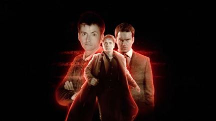 John Barrowman, Gareth David-Lloyd and David Tennant