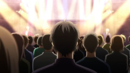 Ugetsu watches the concert