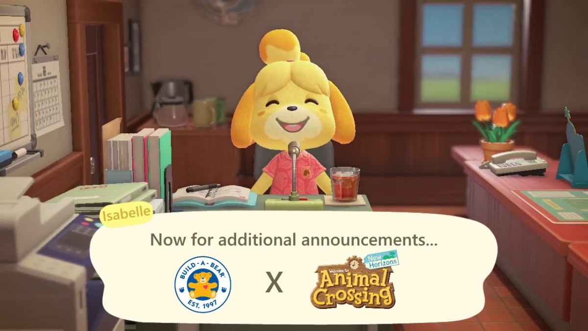 Build-A-Bear Is Collaborating With Animal Crossing!