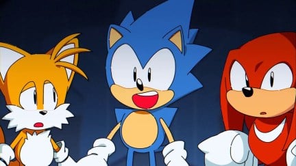 Sonic Mania opening