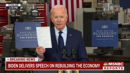 biden brings receipts