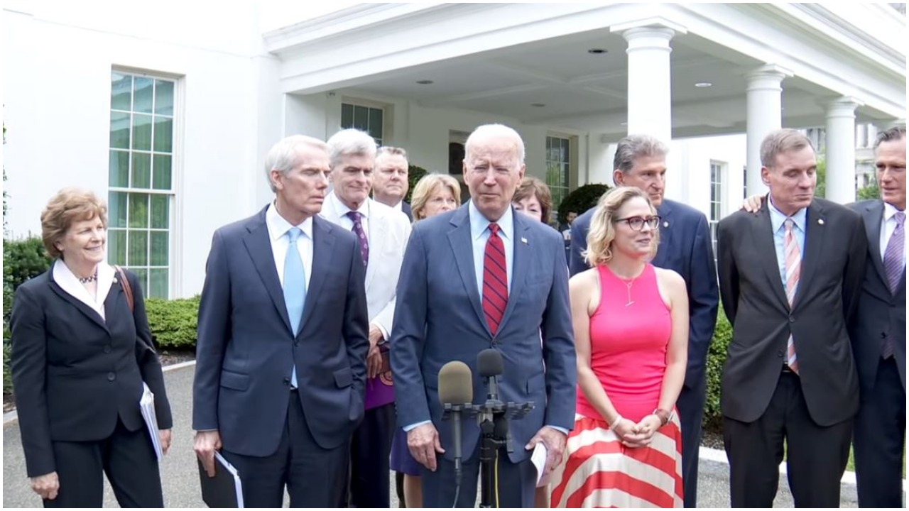 joe biden kyrsten sinema