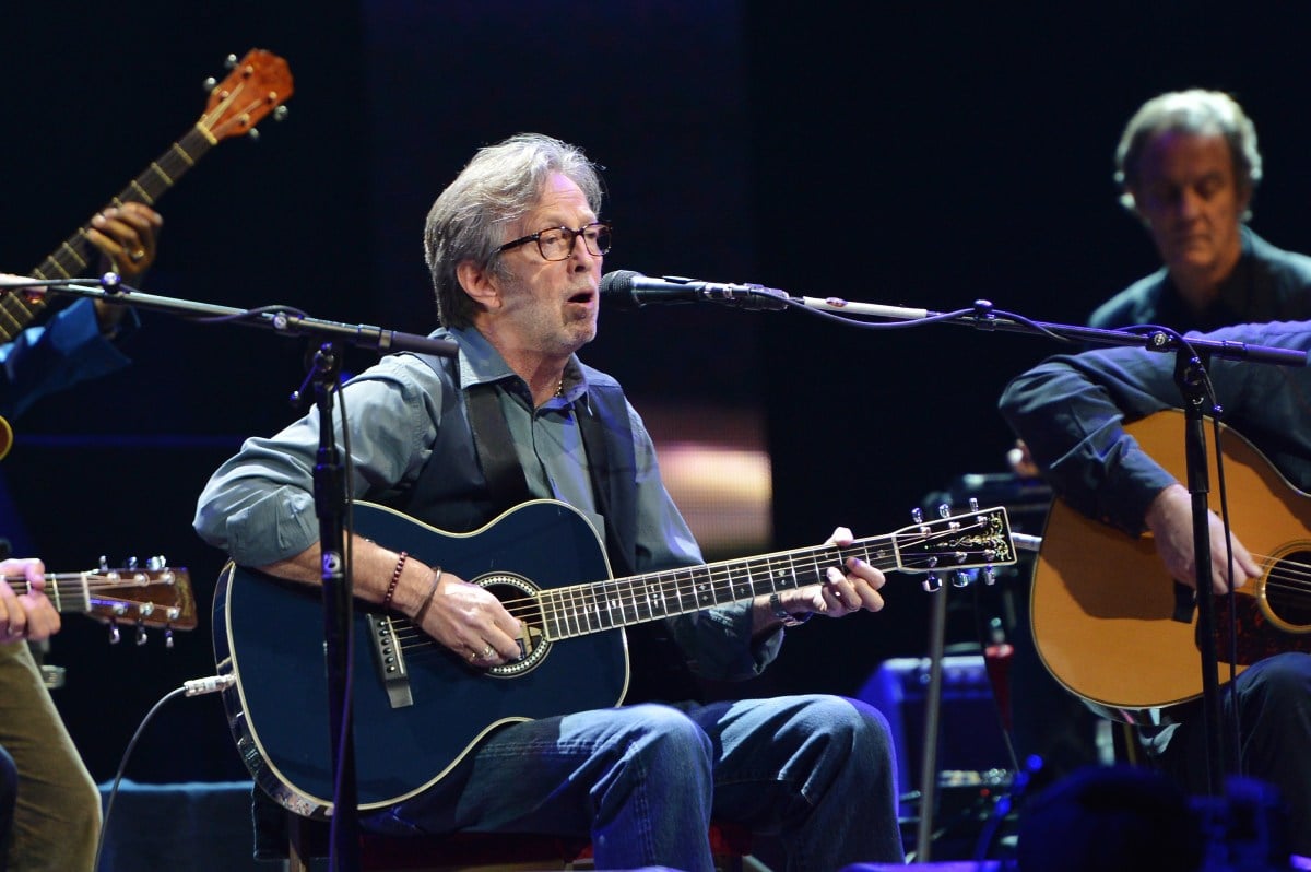 Eric Clapton singing