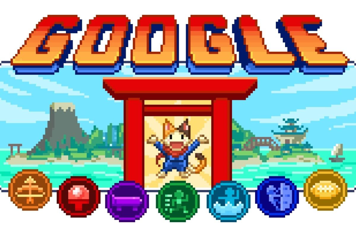Google "Doodle Champion Island Games" Cat Olympics Game