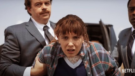 Millie Bobby Brown as Eleven in Stranger Things