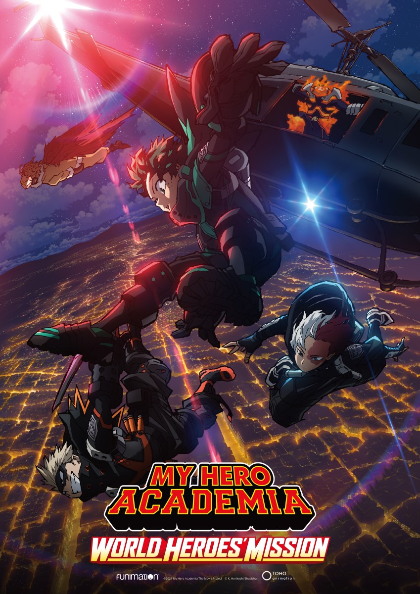Review: My Hero Academia: World Heroes' Mission (DVD / Blu-Ray Combo) -  Anime Inferno
