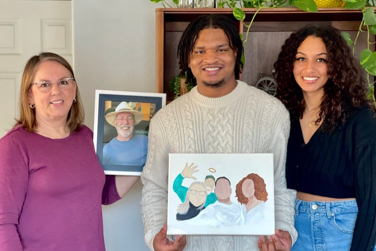 jamal hinton and wanda Dench spending yet another thanksgiving together celebrating her late husband