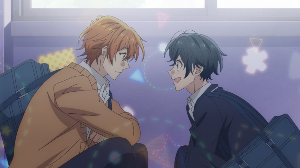 Is anyone else watching Sasaki to Miyano? It's a very sweet romance (＾◡＾) :  r/demiromantic