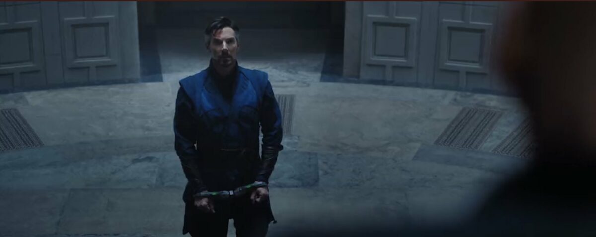 Doctor Strange in prison in the multiverse of madness trailer