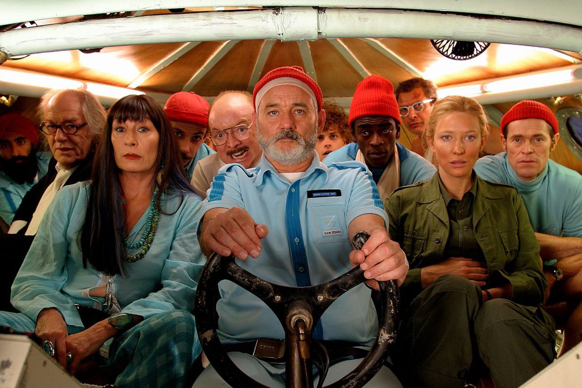 The Zissou crew buckle up as they dive deep.