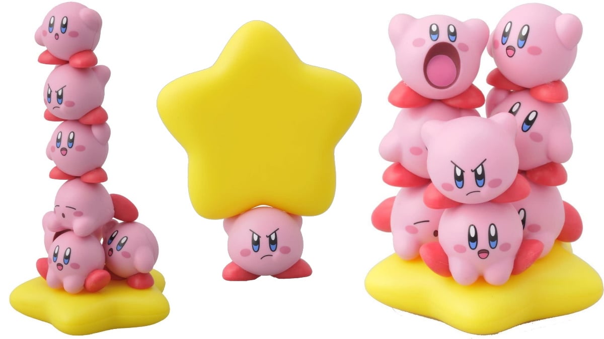 These Kirby Figures From Ensky Are Stackable Fun | The Mary Sue