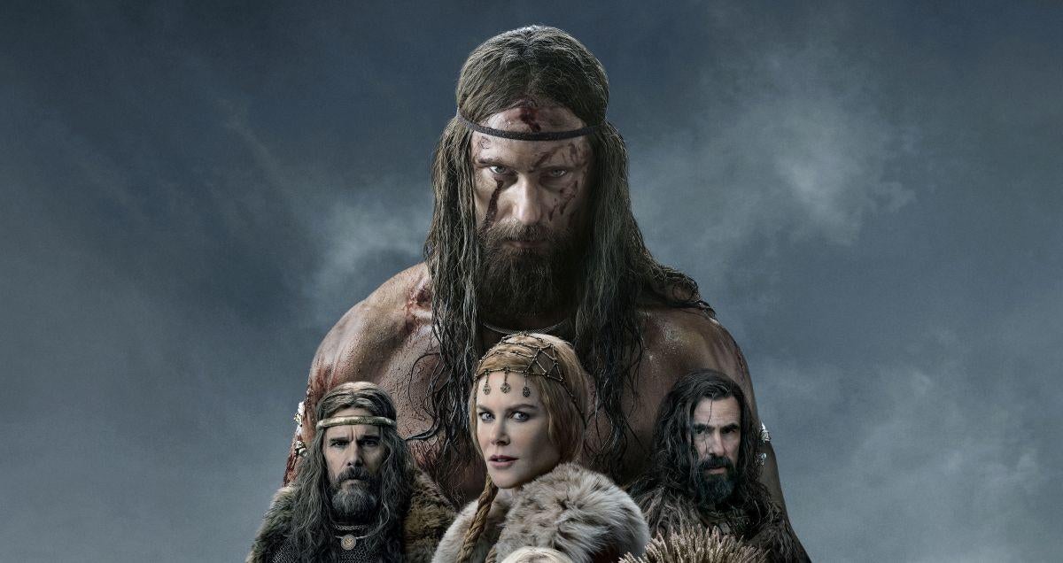 Movie poster for “The Northman”.