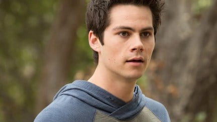 Dylan O'Brien as Stiles in Teen Wolf