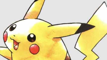 Ken Sugimori's illutration of Pikachu for Pokémon Red and Blue