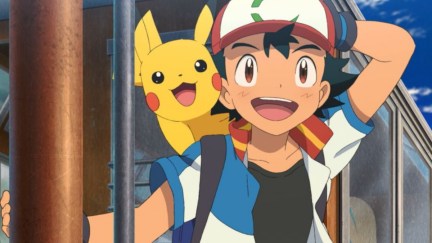 Ash and Pikachu