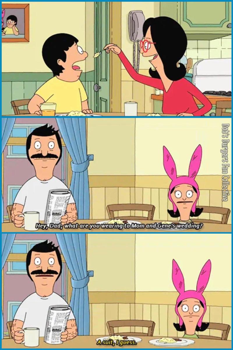 On This Day in 2012: When Louise gets her prized bunny ears stolen by a  high school bully, she won't stop until she gets her hat back, while Bob  and Linda had