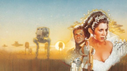 courtship of princess Leia and the iconic covers of SW content