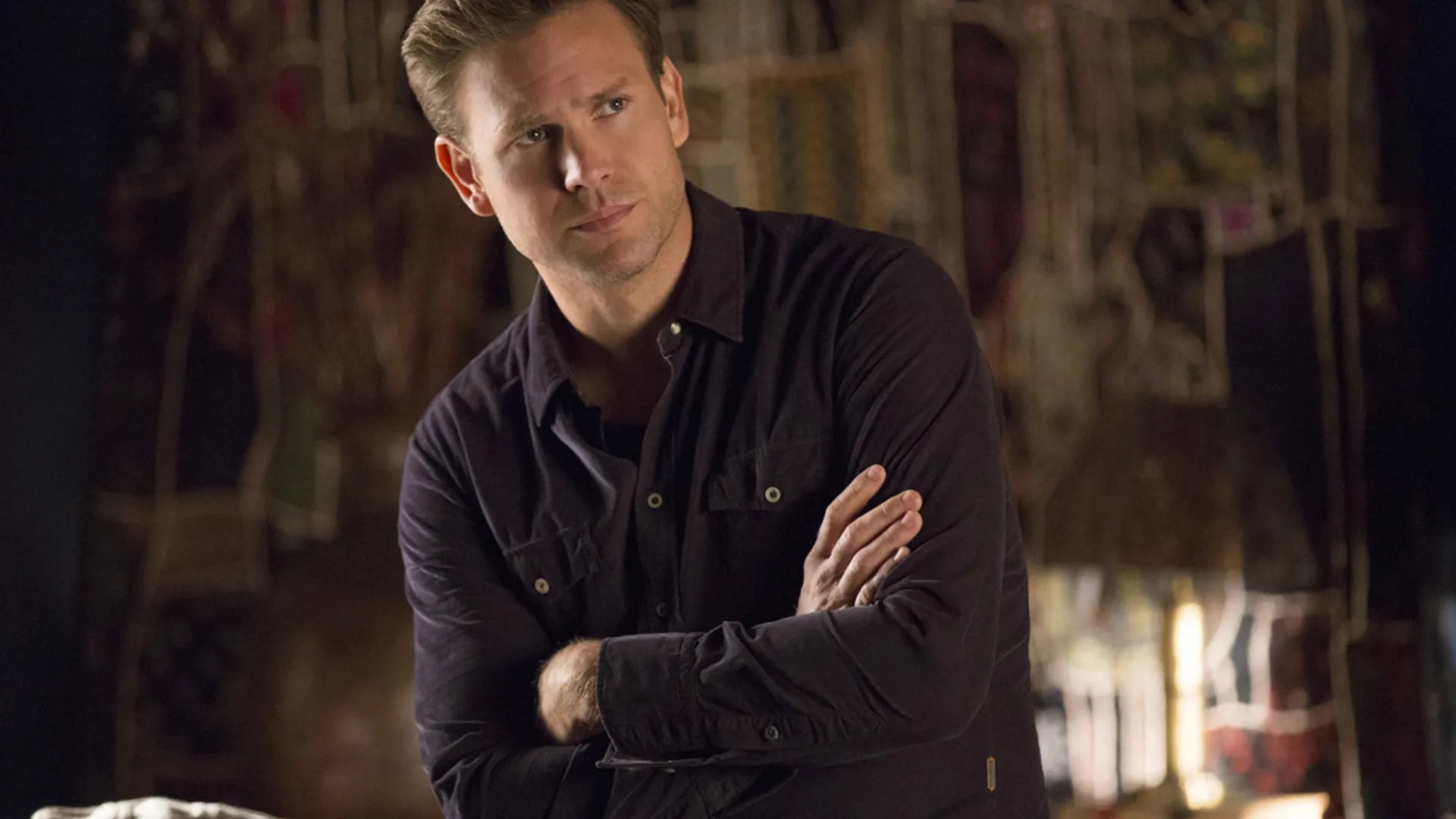 Legacies: Matthew Davis on Alaric in the CW's Vampire Diaries spinoff
