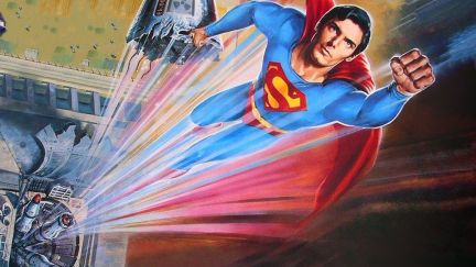 Christopher Reeve as Superman in Superman IV