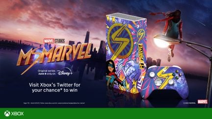 Ms. Marvel-themed Xbox.