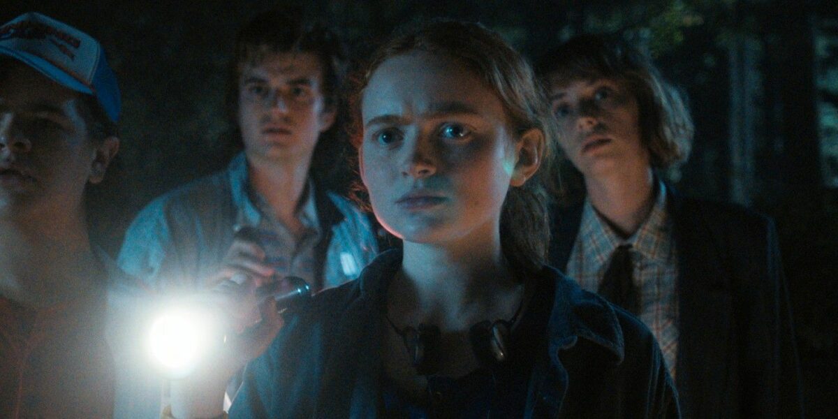 Max & the crew in Stranger Things Season 4