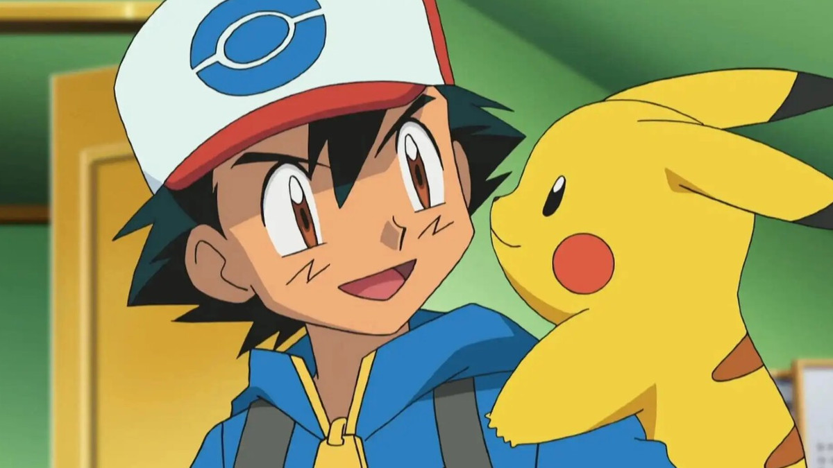 Ash Ketchum and Pikachu in the Pokémon anime