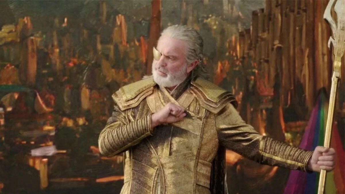 Sam Neill as Odin in Thor: Ragnarok