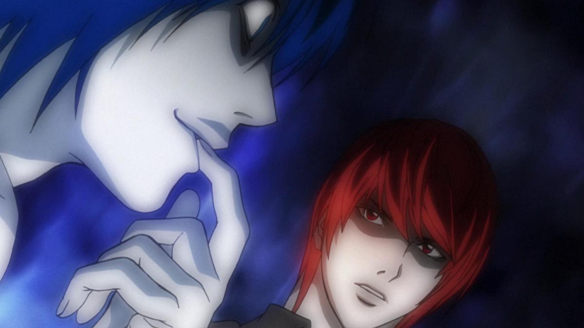 l and light in Death Note ep 15
