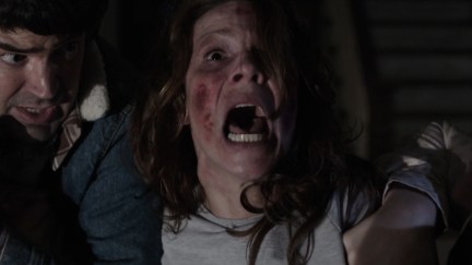 carolyn and roger perron in The Conjuring