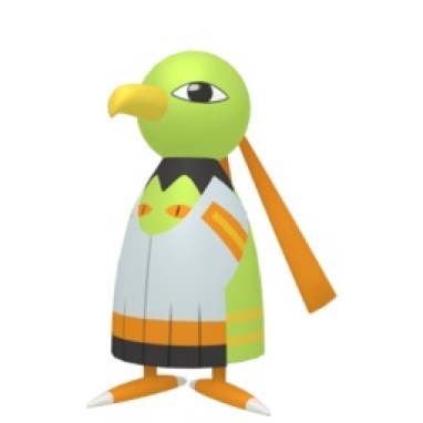 Shiny Xatu in Pokémon.