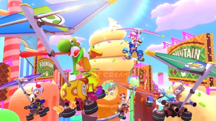 Mario Kart 8 Sky High Sundae