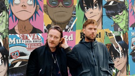 Jamie Hewlett and Damon Albarn, the true Gorillaz