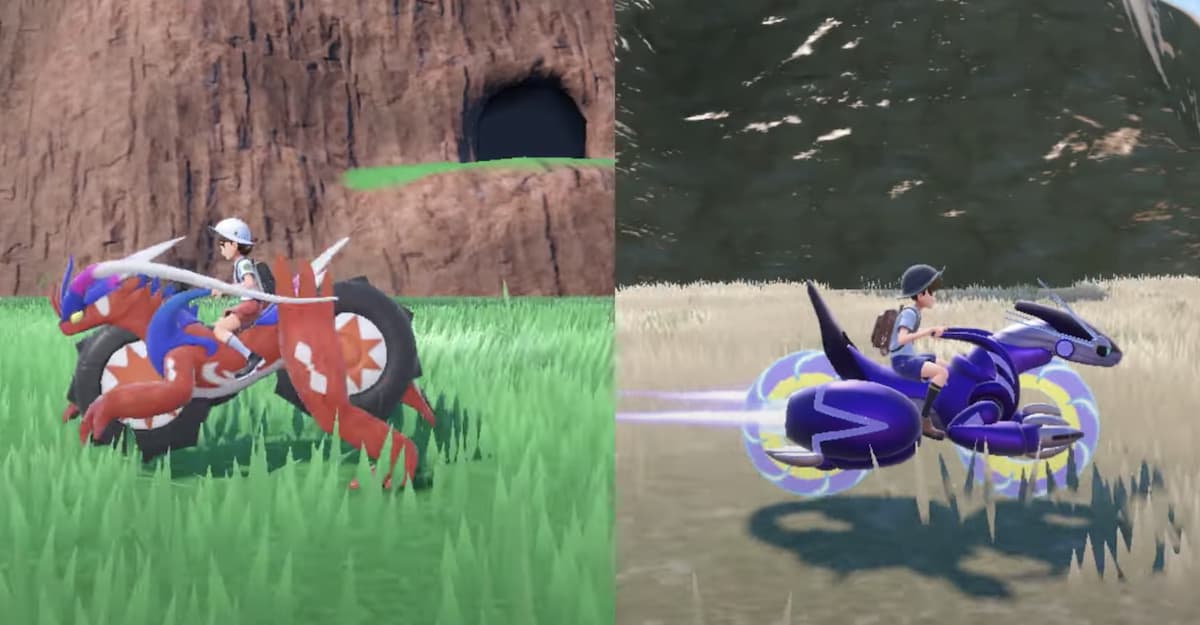 Pokémon Scarlet and Violet Legendary Pokémon, including Koraidon
