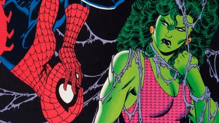 She-Hulk and Spider-Man in Marvel Comics