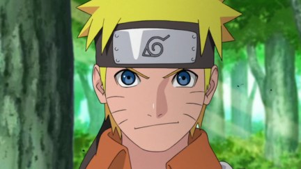 Naruto smirking