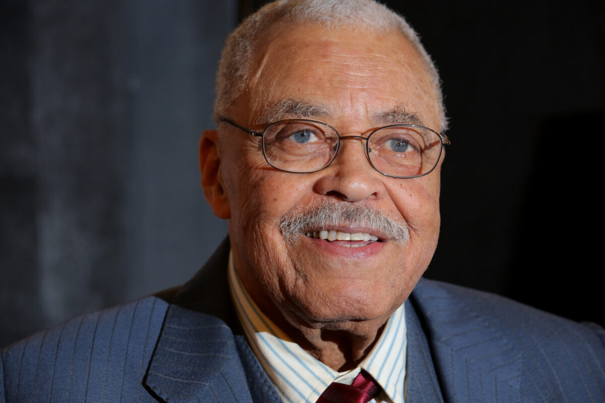 NEW YORK, NY - OCTOBER 14: Actor James Earl Jones attends the "The Gin Game" Broadway opening night after party at Sardi's on October 14, 2015 in New York City.