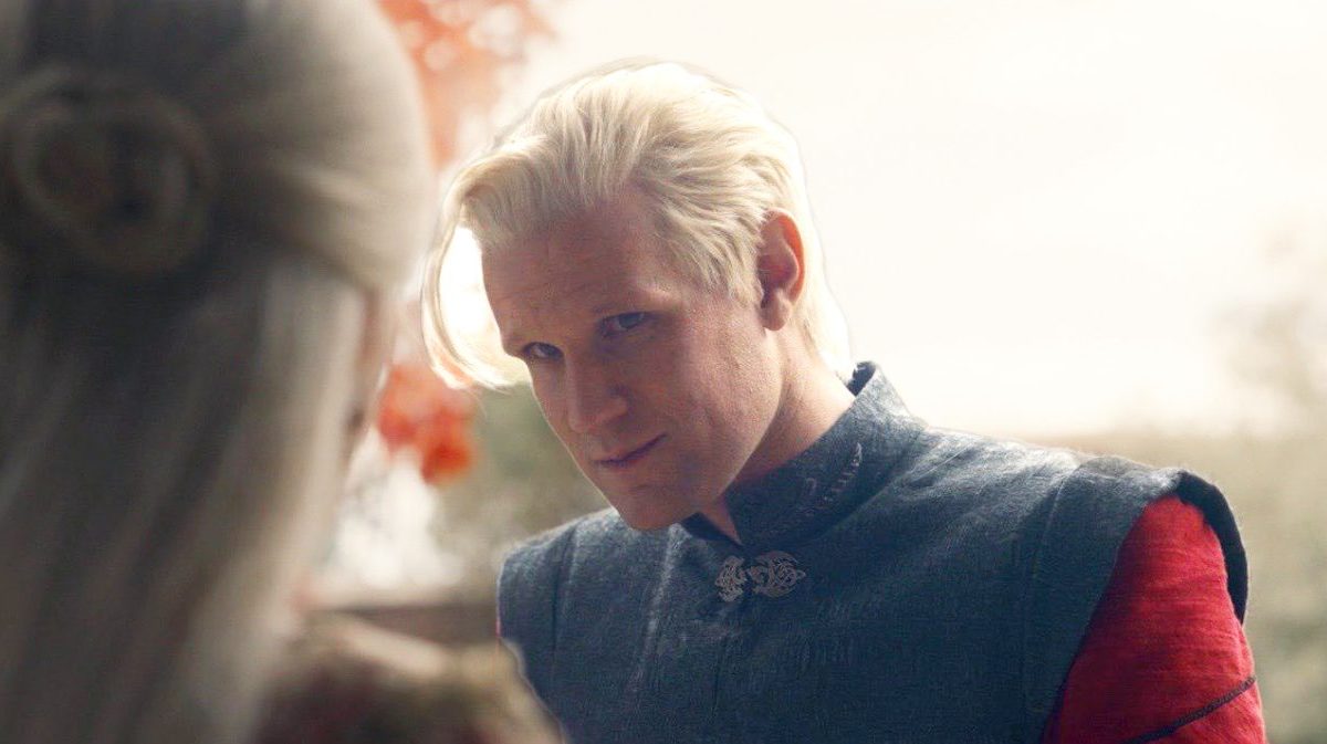 Matt Smith as Daemon Targaryen in House of the Dragon