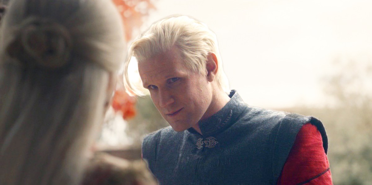 Matt Smith as Daemon Targaryen in House of the Dragon