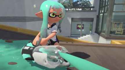 Screenshot from Nintendo's launch trailer for Splatoon 3