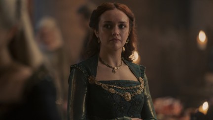 A picture of Olivia Cooke as Alicent Hightower in Episode 8 of House of the Dragon