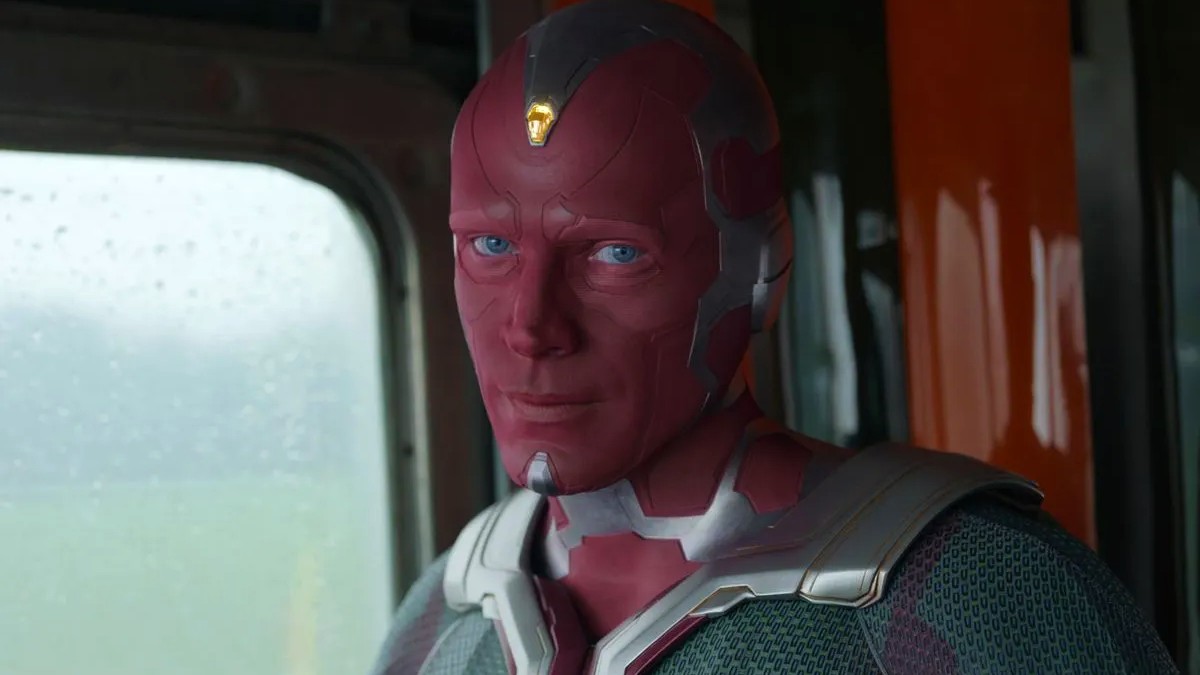 Paul Bettany as Vision as WandaVision