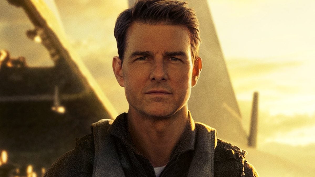 Tom Cruise as Maverick in Top Gun: Maverick