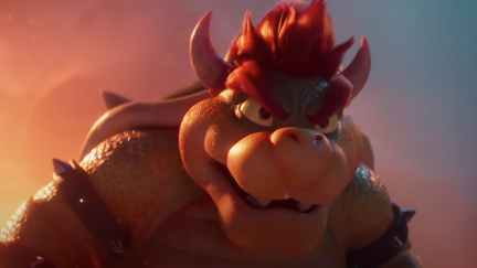 Bowser in the first trailer for the Super Mario Bros. Movie